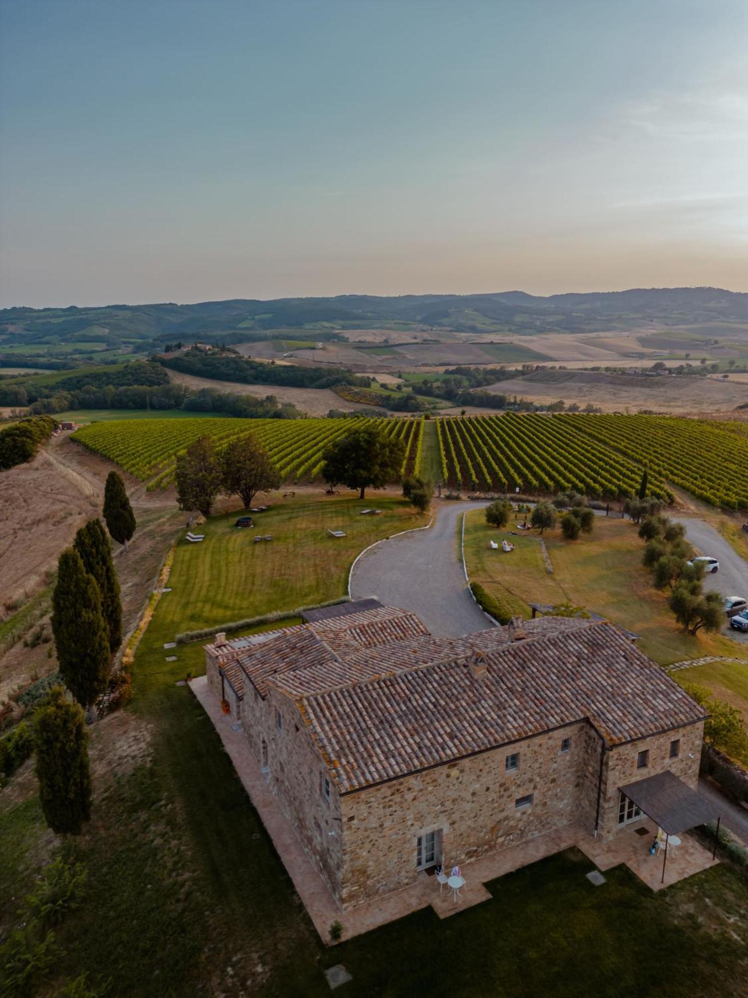 Villa Sce Quiric à San Quirico dʼOrcia Extérieur photo