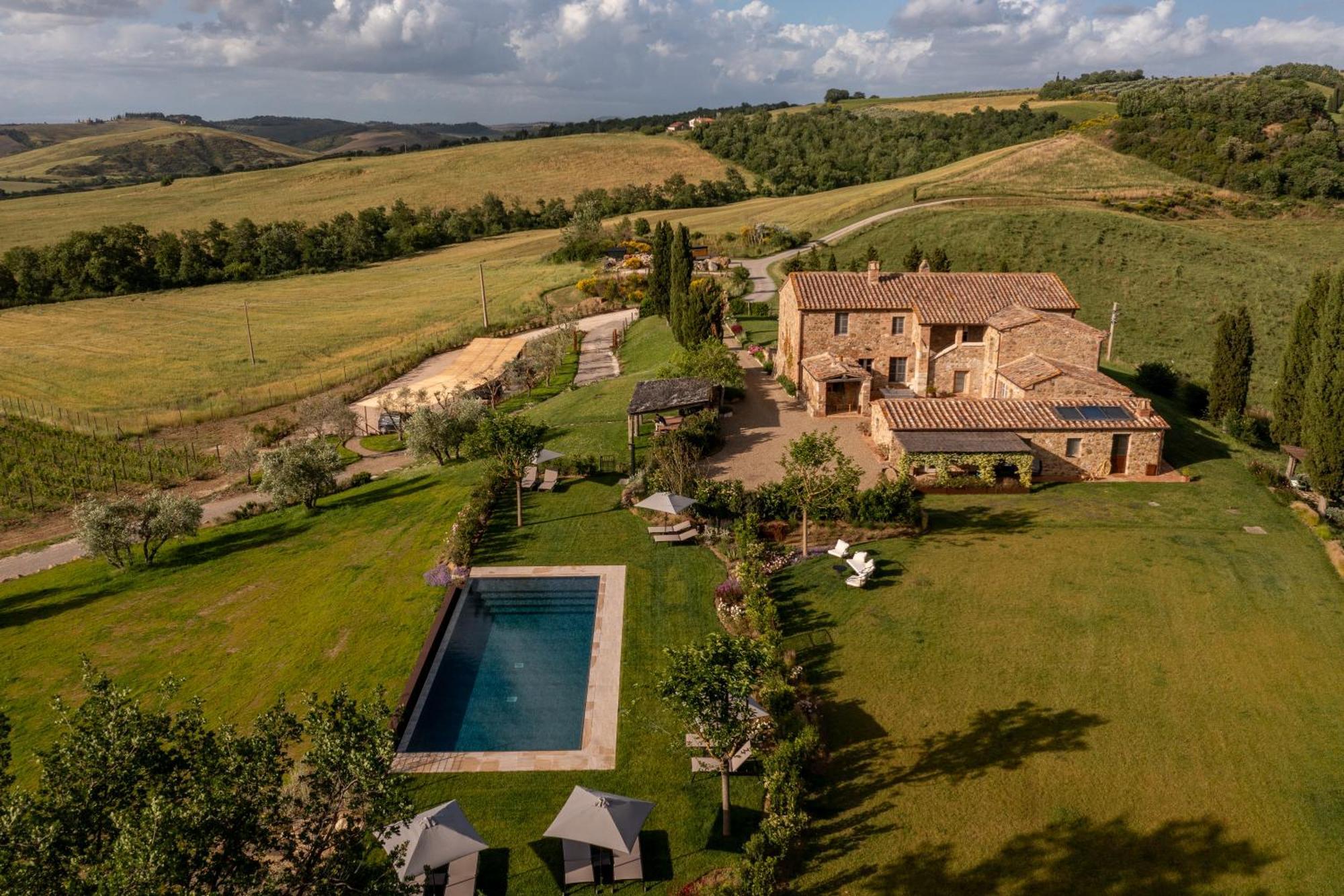 Villa Sce Quiric à San Quirico dʼOrcia Extérieur photo