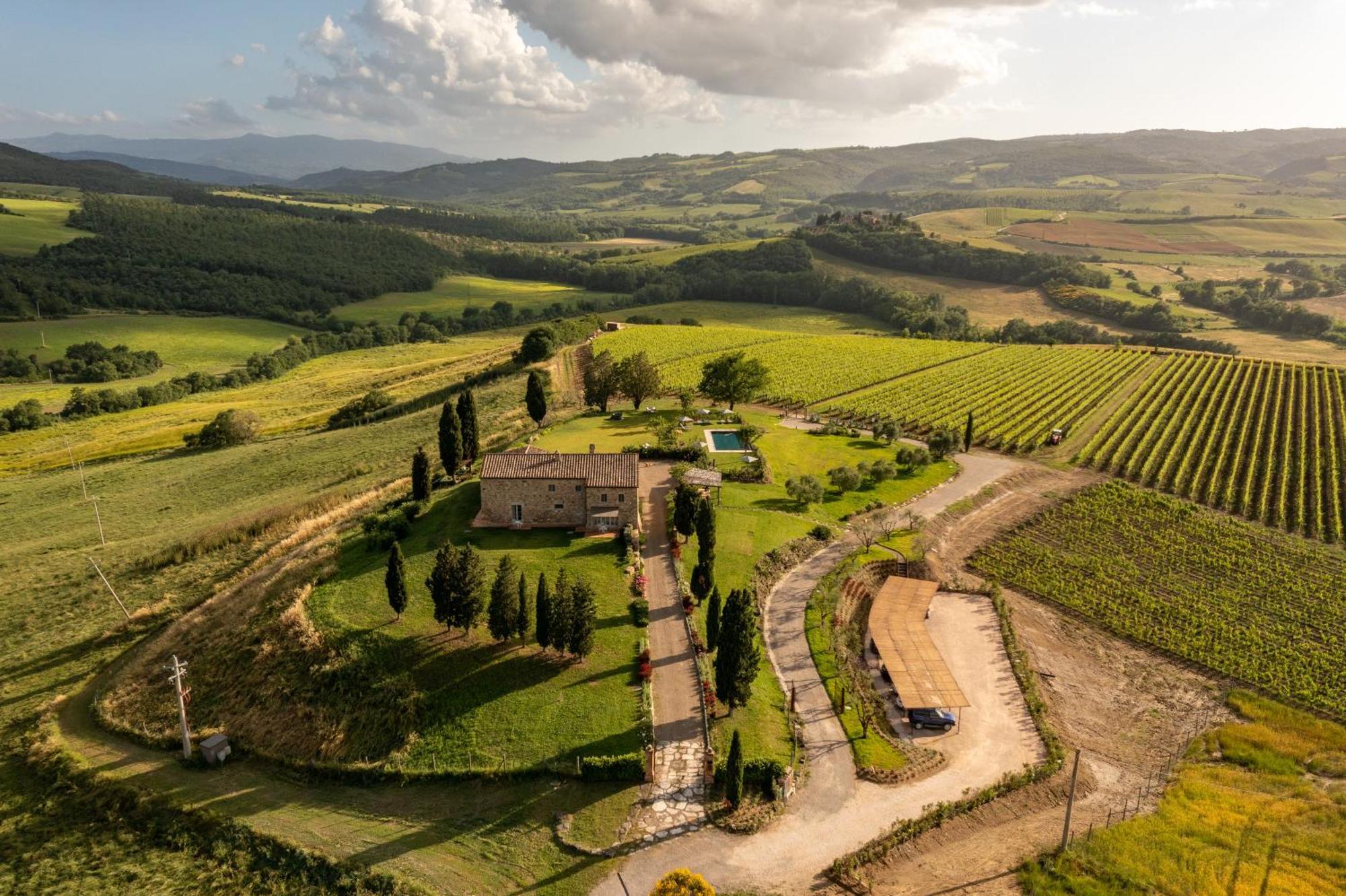 Villa Sce Quiric à San Quirico dʼOrcia Extérieur photo